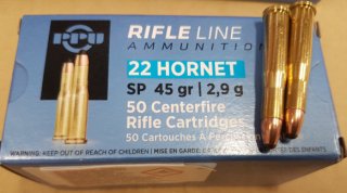 .22 Hornet/45grs. SP PPU A-193 500 stk.