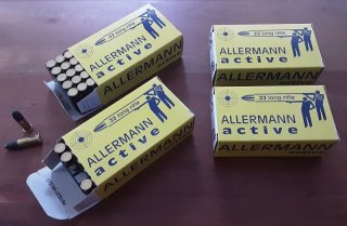 200 KK-Patronen von Allermann active (neu)