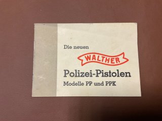 Bedienungsanleitung PP und PPK Walther Zella Mehlis