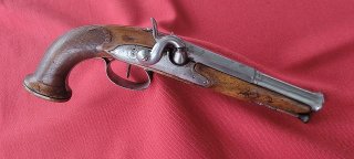 aptierte Perkussionspistole, ca. 1840
