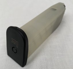 Original Heckler & Koch P8 / USP Magazin transparent 9x19 mm 15 Patronen