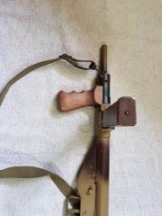 Sten MP Vordergriff