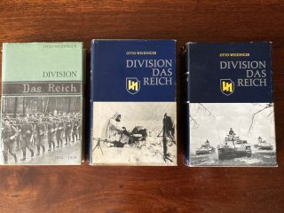 Otto Weidinger Division Das Reich 3 Bände