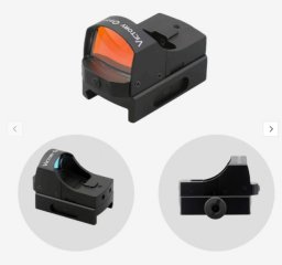 Victoptics RDSL01 V2 1x18x22 - Leuchtpunktvisier - bis Kal. .30-06 - ideal für Drückjagd, Erntejagd