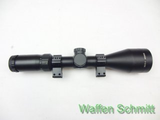Zielfernrohr Bauer 3-12x56 mit Leuchtabsehen 4 mit Montage. Sehr guter Zustand!!!