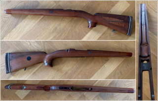 Jagdschaft Schaft jagdlich für Mauser 98 M98 K98 98er System Stufenlauf Kaisergriff Rosenholz