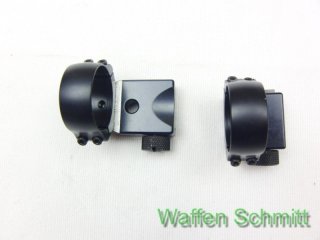 2-teilige EAW Aufkippmontage mit Ringen 30mm für 19mm Waffenprisma!!!
