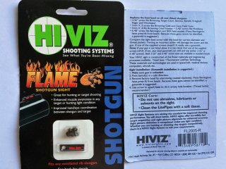 HI VIZ SHOOTING SYSTEMS vorderes Rotpunktvisier