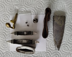 WK2 Dolch Sammler und Bastler Reste