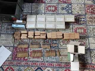 Schweden Konvolut, 6,5x55 SE, 809 Patronen, Surplus, M96, Carl Gustav,