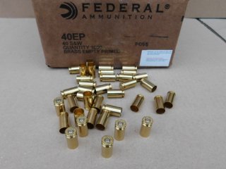 .40 S&W Hülsen von Federal gezündert 100 stk.