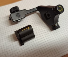 W&F Diopter für K31 Schweizer kleine Irisblende