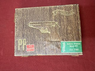 Original Walther PP Karton – Zella-Mehlis Fertigung – Zweiter Weltkrieg – mit Signalstift – selten