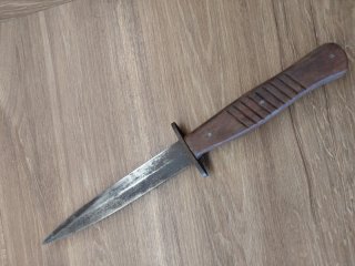 Grabendolch Stiefeldolch WK2 100% Original Nachlass