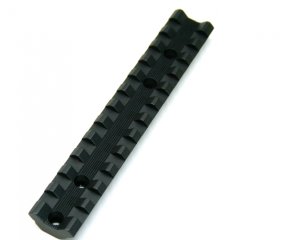 SAVAGE Montageschiene Weaver / Pica EINTEILIG für Mod. REVEL UHB KK Unterhebel #SAV108238 incl. Schr