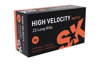 500 Schuss SK HIGH VELOCITY MATCH HV .22 l.r. lfb | 2,59g 40gr > 385m/s > 100m + PRS Rimfire PRC NRL