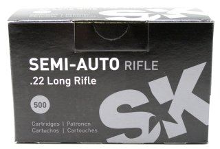 500 Schuss SK Semi-Auto .22 l.r. / lfb | 2,59g 40gr LRN Blei Rundkopf | optimiert für Halbautomaten