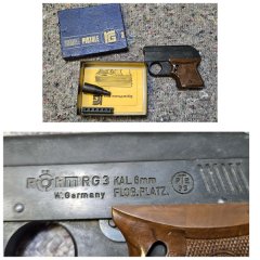 Schreckschuss Pistole Röhm RG 3 6mm Flobert Platz