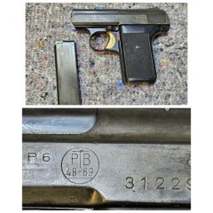 Schreckschuss Pistole Reck P6 8mm platz