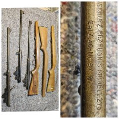 3X ANSCHÜTZ LUFTGEWEHR Konvolut
