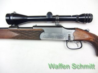 Bockbüchsflinte Voere Kufstein, Kaliber 12/70-5,6x50R Mag. mit Zielfernrohr 6x44!!!