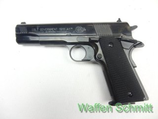 CO2 Pistole Colt Goverment 1911 A1, Kaliber 4,5mm Diabolo. F-Ausführung!!!