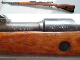 Rep. Büchse, Karabiner K98, 1939, 42, Mauser Werke A.G. Oberndorf am Neckar, Kal. 8x57IS
