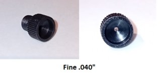 Skinner Sights Apertures Lochkimme Fine .040"