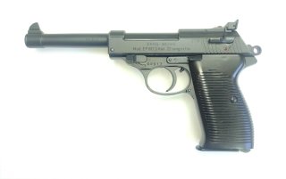 Pistole Erma, EP 882 S, Nachbau der P38 im Kaliber .22lr, Top-Zustand !!!