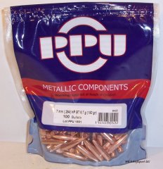 100 PRVI Geschosse 7mm(.284) - 150 - HPBT-Match - B-405