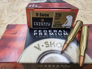 .220 Swift/52grs Sierra HPBT Federal 20 Stk. No.P220V Angebot!!