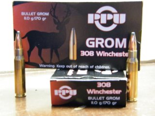 .308win/170 grs. Grom PPU A-379 100 stk.