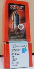 .45/185grs Hornady XTP Geschosse No.45100 100 stk. # SSZ Berka