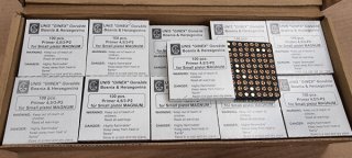 Ginex Small Pistol Magnum Zündhütchen 1000stk. # SSZ Berka