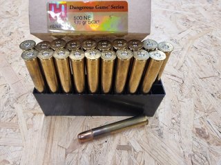.500 NE/570grs DGX Hornady 20 stk #No. 8268 #SSZ Berka