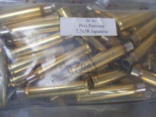 7,7x58 Japanese Hülsen PPU 50 Stk. C-383 # SSZ Berka