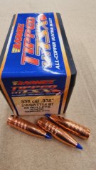 .338/210grs TTSX BT Barnes bleifrei Geschosse 50 Stk. No. 30428 # SSZ Berka