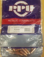 8mm/.323-196grs. PSP PPU 500 stk B-128 # SSZ Berka