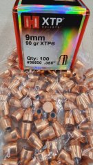 9mm/.355/90grs Hornady XTP Geschosse No.35500 100 stk. # SSZ Berka