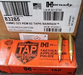.223/62grs TAP Barrier SP Hornady No.83285 20 stk. Angebot. # SSZ Berka