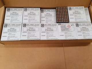 Ginex Small Pistol Zündhütchen 5000stk. # SSZ Berka