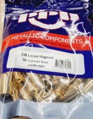 .338 Lapua Magnum Boxer-Hülsen PPU C-421 50 stk. # Angebot !! SSZ Berka
