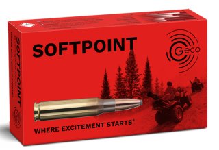 20 Schuss GECO SP Softpoint Büchsenpatronen 7x64 7 x 64 165gr 10g Teilmantel Jagd Munition Blei Lead