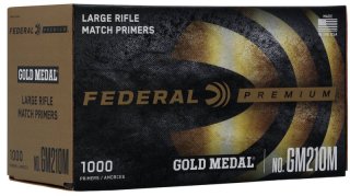 Federal Zündhütchen Gold Medal Nr.210M Large Rifle - 1000St.