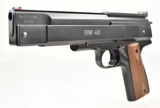 Top ! WEIHRAUCH HW45 Luftpistole im Kaliber 4,5mm