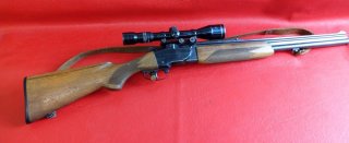 Bockbüchsflinte BRNO CZ Mod. ZH104, Kaliber 7 x 57R +12/70
