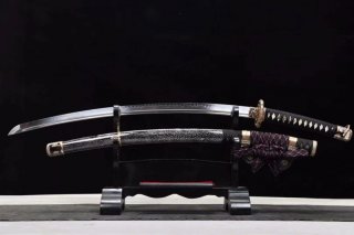 Top Sammlerstück Japanisches Tachi Katana schwert geschmiedet,T10-kohlenstoffstahl Von Real Hamon!!!