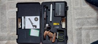 Feinwerkbau PX 8 mit Auflage Griff L und Zusatzgewichten, Koffer, extra 5,1 Korn
