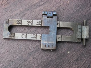 Visierschieber für Schweden M 96 und M 38