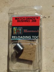 Hornady Match Grade Bushing .288